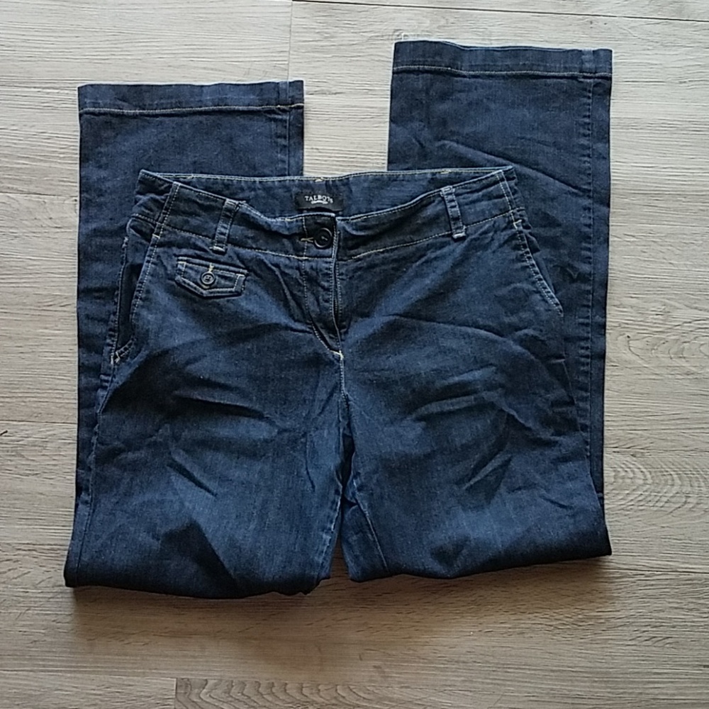 Talbots jeans flat front - Picture 2 of 4